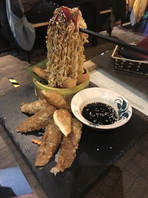 flying noodles C2. at BOA Asia Vegan in Lueneburg