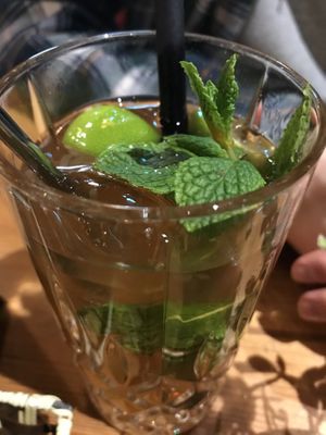 lime limo #Veganuary at BOA Asia Vegan in Lueneburg