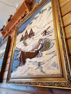 Lovely cafe full of old and vintage objects and pictures at Cafe Babalu in Reykjavik