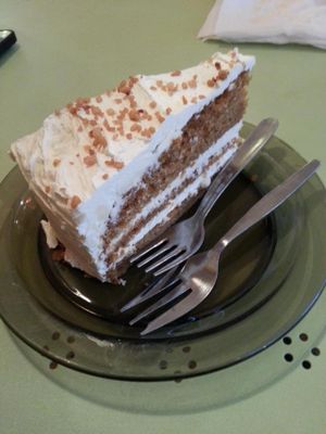 CAKE!!!!!!!!!!!!!! at Cafe Babalu in Reykjavik