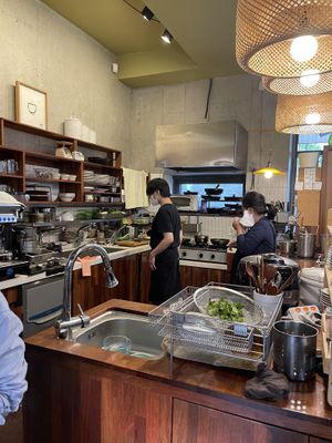 Kitchen  at Nokdu - Plant Based Studio 채식공간 녹두 in Gyeonggi-do