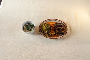 Grilled eggplant
 at Nokdu - Plant Based Studio 채식공간 녹두 in Gyeonggi-do