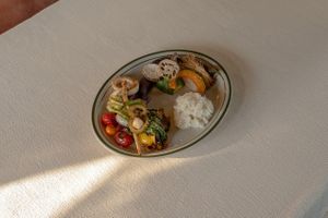 Grilled vegetables at Nokdu - Plant Based Studio 채식공간 녹두 in Gyeonggi-do