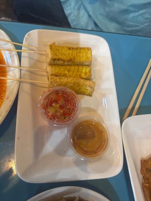 Tofu satay  at Family Thais Asian Bistro in Dallas