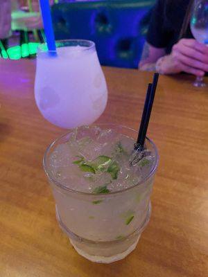 Margarita with jalapeño  at Luv Child in Tampa
