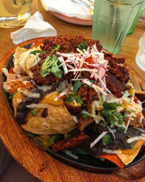 Plant Based nachos 10/10  at Luv Child in Tampa