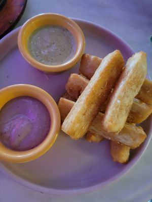 Yucca fries at Luv Child in Tampa