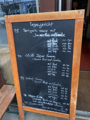 T5, T6 and T8 are vegan  at My House in Hamburg