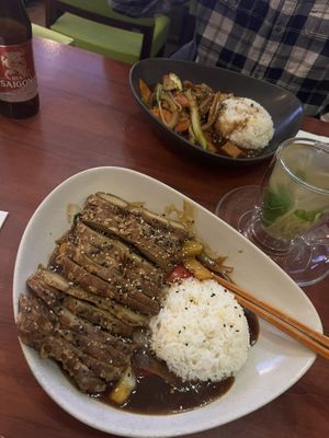 Vegan Duck and Tofu (nr. 50 on the menu)  at My House in Hamburg