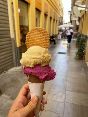   at Levi Angelo Gelato & Chocolate in Malaga