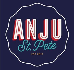 Logo #Veganuary at ANJU in St Petersburg