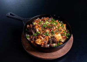 K Town #Veganuary at ANJU in St Petersburg