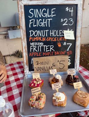 Mini Vanillas are a must try!  at Little Vessels Donut Co in Honolulu