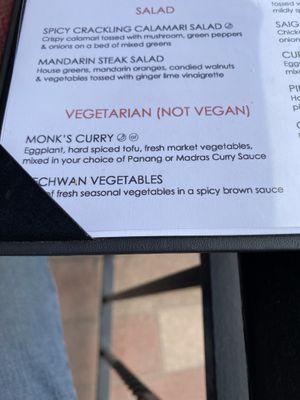 Warning ! at Bistro D'Asia in Coronado