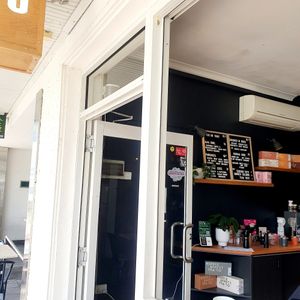 Cafe entr at Alfresco Roasters in Batemans Bay