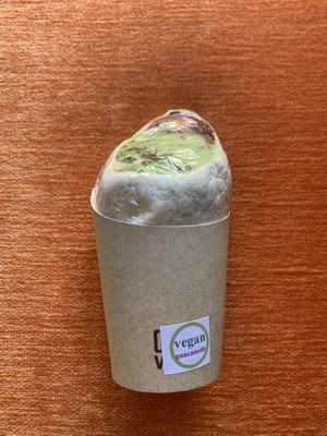 Guacamole wrap at 3Roses in Ljubljana