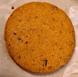 Vegan cookie at Forno Brisa - Via Galliera in Bologna