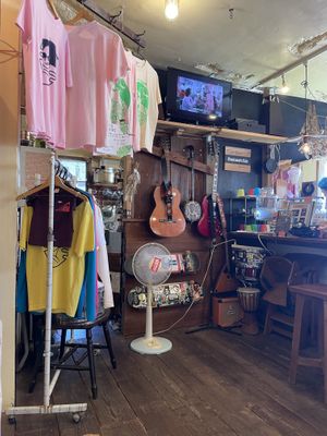 Inside of the restaurant  at Rotton 六屯 in Chatan