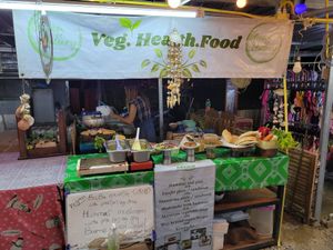 The stand at Green Gallery in Koh Phangan