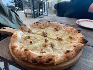 Blue Vegan. at La Piccola Nonna Pizza in Stockholm