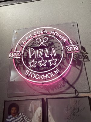 🌱 at La Piccola Nonna Pizza in Stockholm