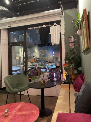 Small restaurant but cosy and comfortable  at La Piccola Nonna Pizza in Stockholm