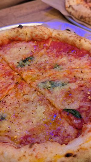 Marguerita at La Piccola Nonna Pizza in Stockholm