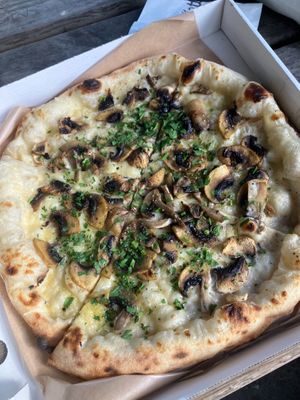 funghi amazing at La Piccola Nonna Pizza in Stockholm