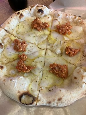 potato was good at La Piccola Nonna Pizza in Stockholm