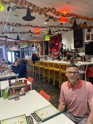 Halloween crazy decor!  at Twisted Citrus in North Canton