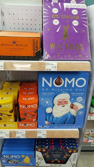 Vegan advent calendars & chocolate 🎅 at Holland & Barrett in Whitley Bay