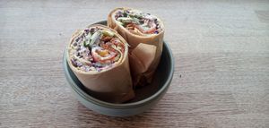 Seitan roll (number 4) at Chickpea  in Reykjavik