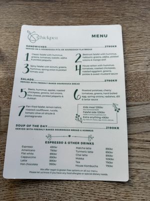   at Chickpea  in Reykjavik