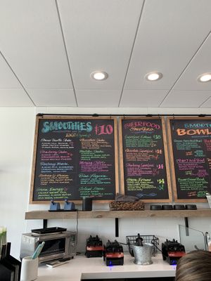 Menu at Green Farm Juicery in Mason