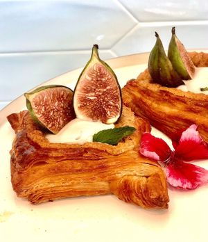 Fig danish at Chaumont Vegan in Beverly Hills