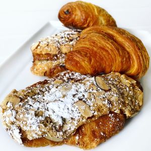 All vegan. Absolutely delicious  at Chaumont Vegan in Beverly Hills