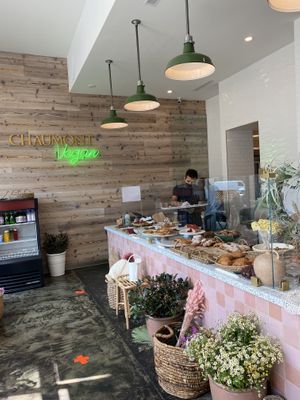 Beautiful interior  at Chaumont Vegan in Beverly Hills