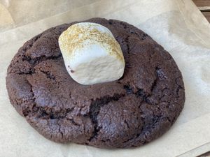 Double chocolate cookie  at Chaumont Vegan in Beverly Hills