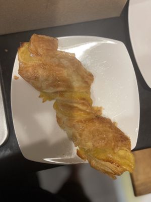 Apricot twisty danish. So decadent!  at Chaumont Vegan in Beverly Hills