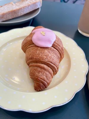 Strawberry Croissant at Chaumont Vegan in Beverly Hills