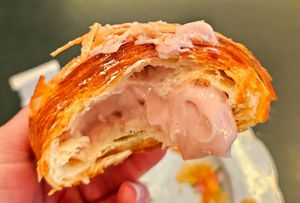 Rosewater croissant 🥰 at Chaumont Vegan in Beverly Hills