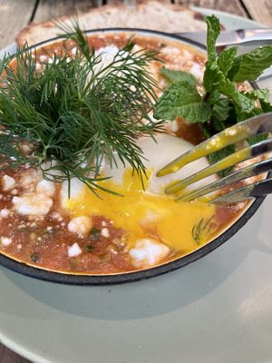 Shakshuka  at Chaumont Vegan in Beverly Hills