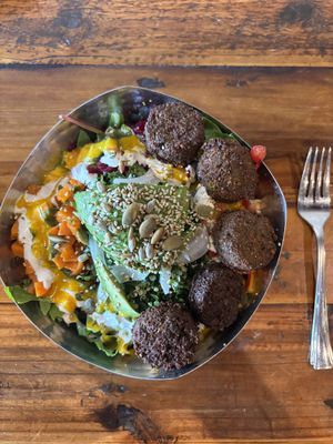 Vegan bowl   at MeZe Eatery in Grass Valley