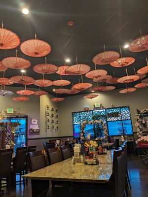 Beautiful decor for the interior at Lá Mint in Reno