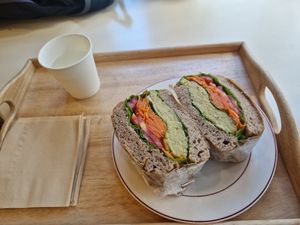 The sandwich at Dohyeongdang - 도형당  in Busan