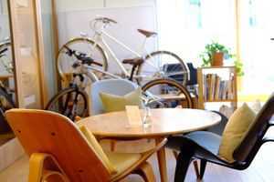 comfortable interior at LIFE CREATION SPACE OVE in Tokyo