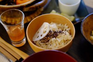 Brown Rice at LIFE CREATION SPACE OVE in Tokyo