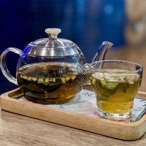 Green Apple Rose Fruit Tea at Bangkok Jam - Dhoby Ghaut in Central Singapore