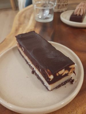 Vegan snickers at Rawberry in Ho Chi Minh City