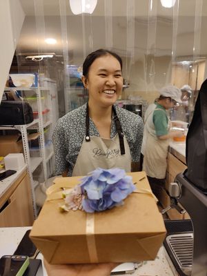 Packed with so much love and flowers! at Rawberry in Ho Chi Minh City